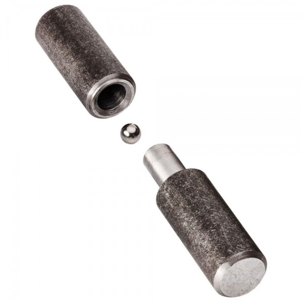 Петля гаражная с шаром 22*120  (навес)