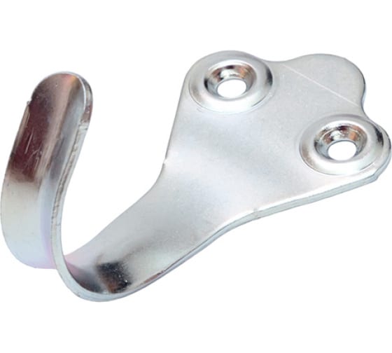 Крючок-вешалка 2 цинк (500)