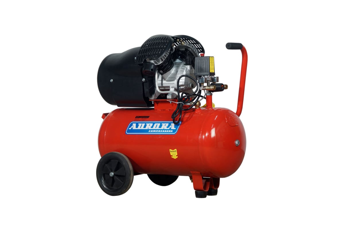 Компрессор Aurora Gale-50 (50л, 412л/мин, 8 бар, 2,2кВт, 220В, 43,2кг)