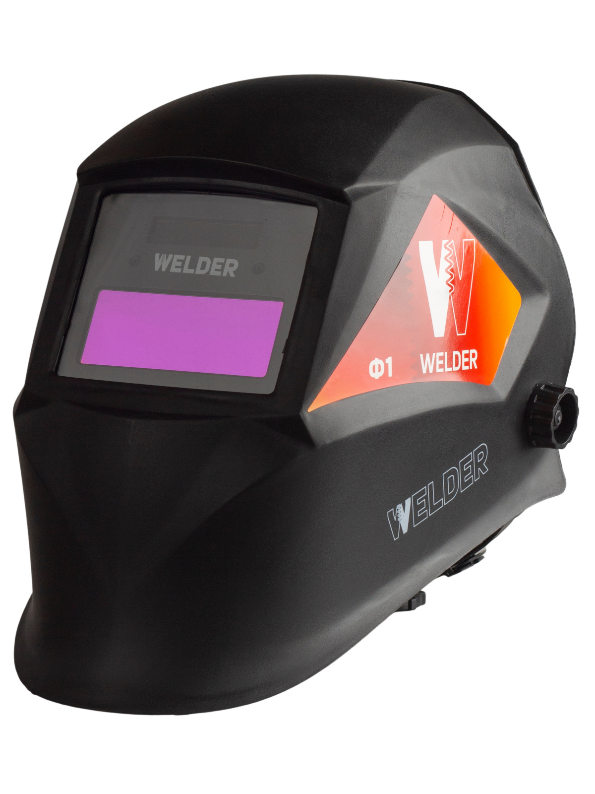 Маска сварочная WELDER PRO Ф1 Хамелеон 90х35 мм