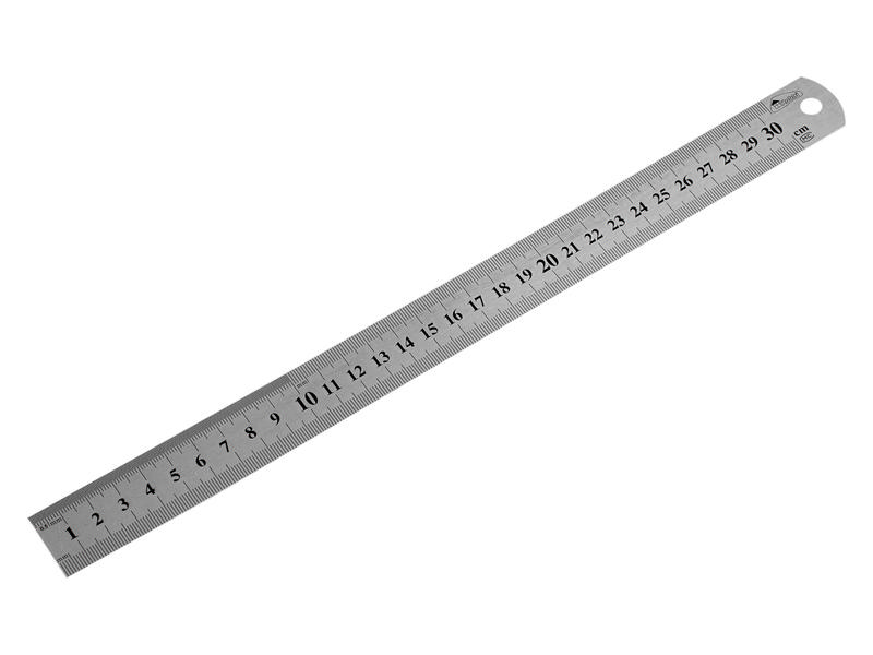 Линейка металл. 300мм 15-6-030